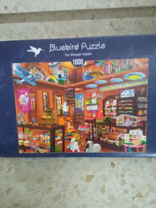 Puzzle Bluebird Toy Shoppe Hidden 1000