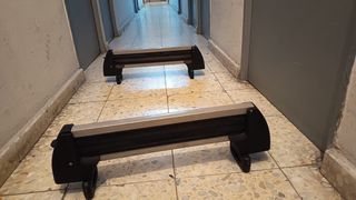 Portaesquís con llave