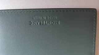 Tarjetero Montblanc Cuero 6cc Color Estaño