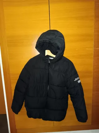 Chaqueta acolchada Lefties negra