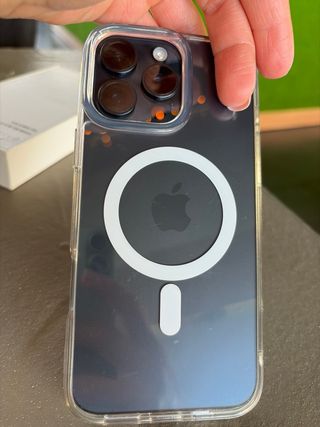 iPhone 15 Pro Max 256GB Azul Titanium.