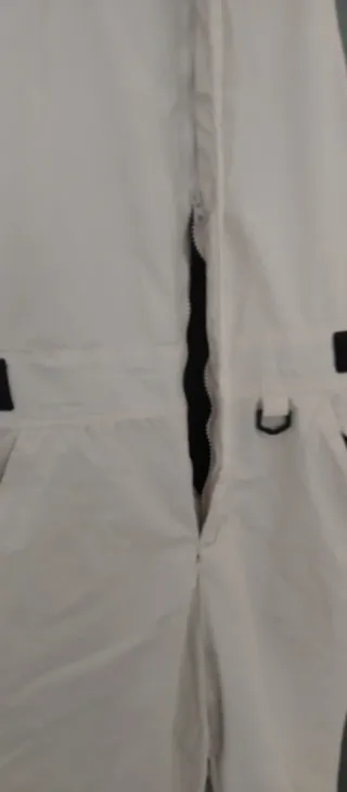 Pantalón de esquí hombre beige y gris S