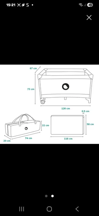Culla da viaggio LIONELO