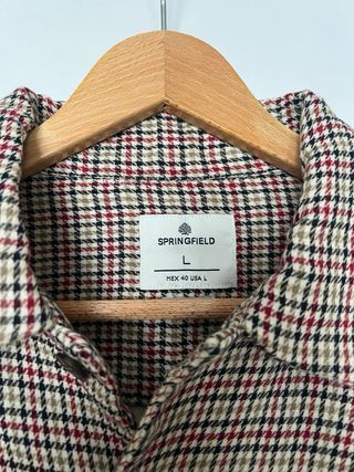 Sobrecamisa Springfield Cuadros Talla L