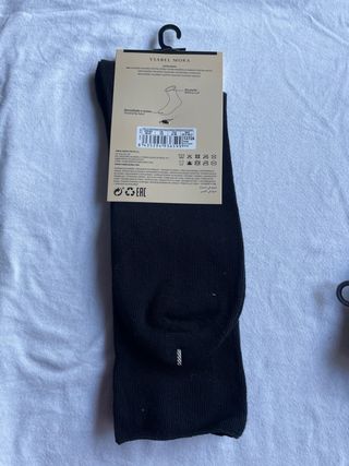 Calcetines Ysabel Mora Básico Negro 36-41