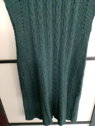 Vestitino lana verde taglia M