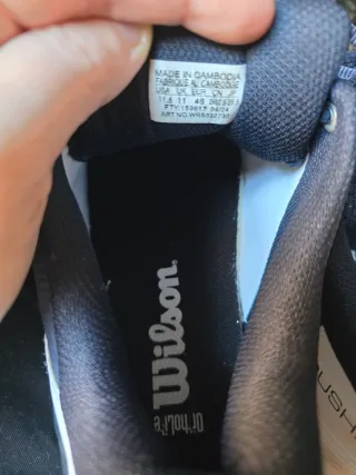 Zapatillas Padel Wilson Hombre Azul/Rojo/blanco