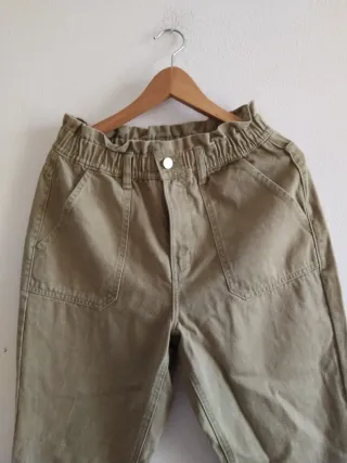 Pantaloni verdi oliva