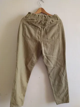 Pantaloni verdi oliva