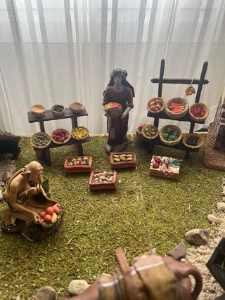 Nacimiento Belén y Escena Navideña