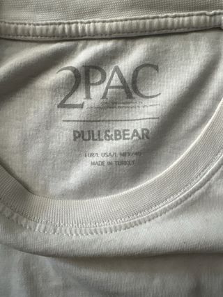 Camiseta 2Pac Pull&Bear Talla M