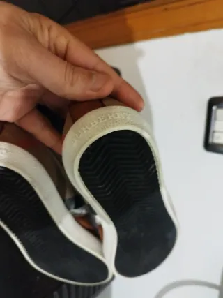 Scarpe Burberry Uomo Tg 43 Beige/Marrone