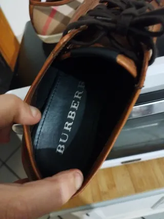 Scarpe Burberry Uomo Tg 43 Beige/Marrone