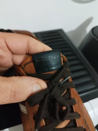 Scarpe Burberry Uomo Tg 43 Beige/Marrone