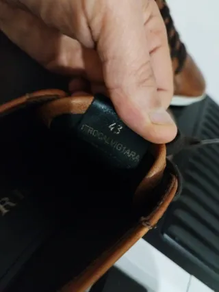 Scarpe Burberry Uomo Tg 43 Beige/Marrone