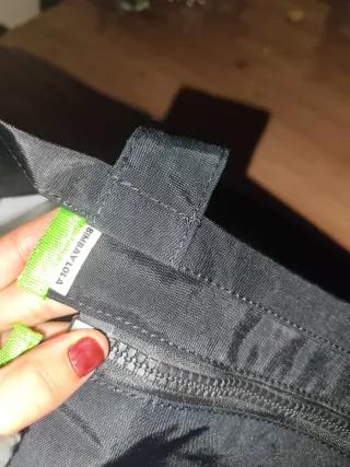 Bolsa Bimba y Lola Negra con Detalle Rosa