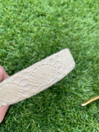 Set 3 Fasce per capelli oro e multicolor