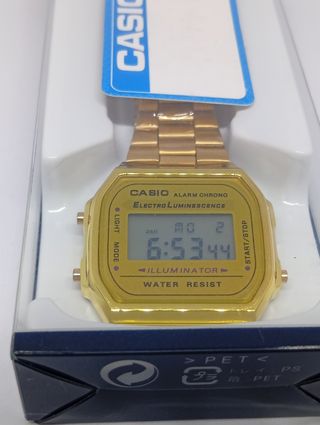 Reloj Casio Dorado Nuevo