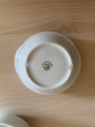 Set 6 Boles Porcelana Blancos