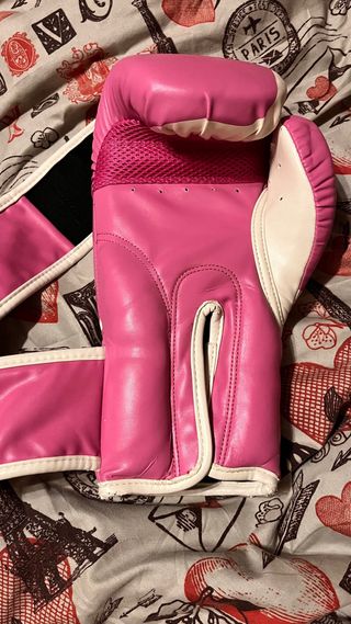 Guantes de boxeo Venum rosas 14oz