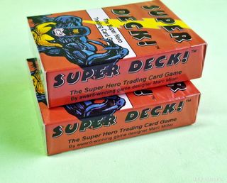 SUPER DECK! Juego de Cartas Coleccionables Superhé