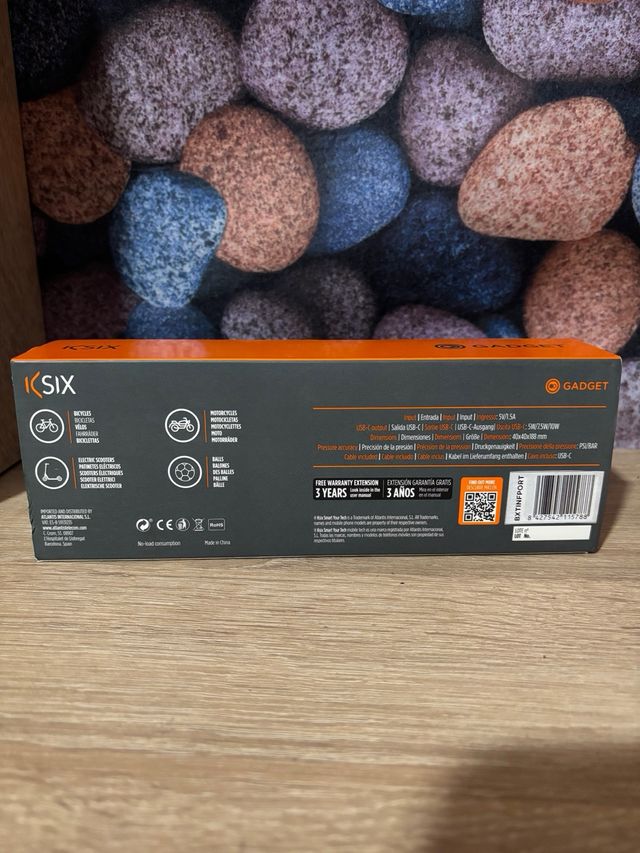 Pompa d'aria portatile KSIX Smart Air Pump