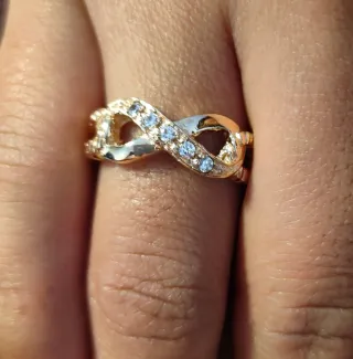 Anillo Oro 18K Infinito