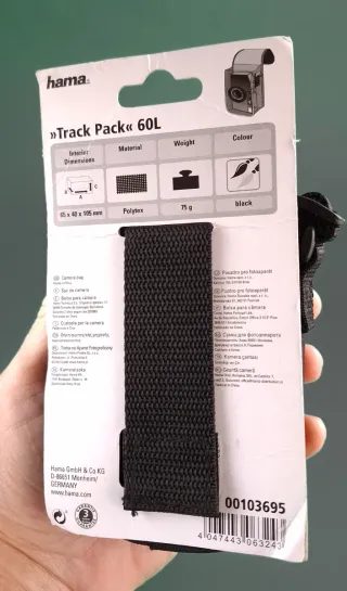 FUNDA PARA CÁMARA COMPACTA HAMA TRACK PACK 60L