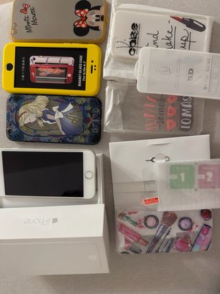 iPhone 6 64GB con 4 custodie e protezione