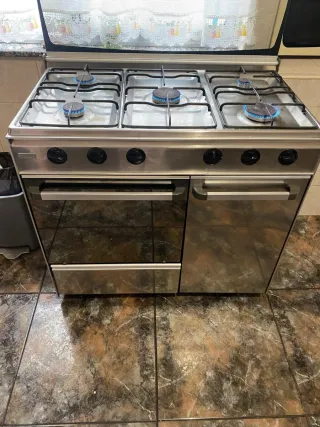 Cocina de Gas Acero Inoxidable