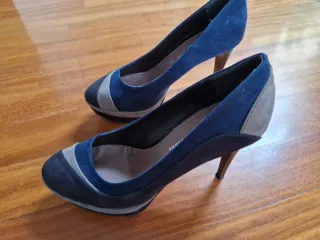 Scarpe eleganti donna tacco 11 cm plateau