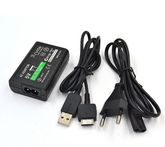 Cargador De Ps Vita Sony PsVita Adaptador + Cable