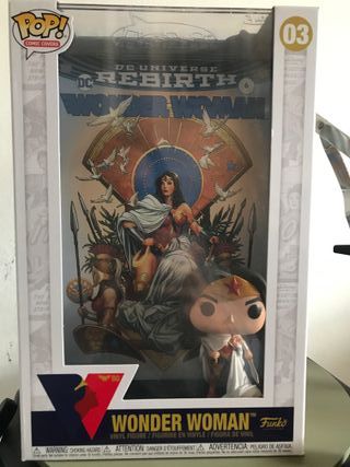 Funko Pop Wonder Woman 03 (Cover Vinile) NUOVO