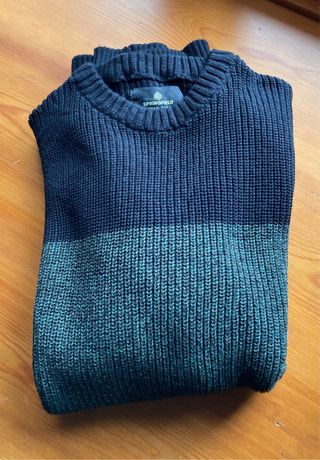 Jersey Springfield Negro y Verde