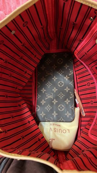 Bolso Louis Vuitton Beige y Marrón