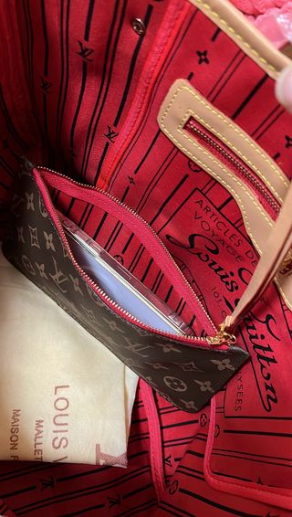 Bolso Louis Vuitton Beige y Marrón