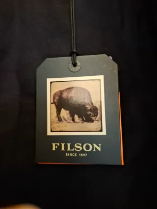 Giacca Filson Lana Mockinaw Nera M