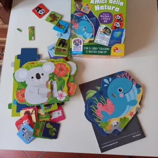 Gioco Memo Amici della Natura Lisciani 5+