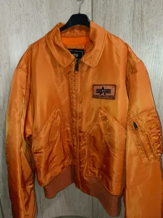 Chaqueta Alpha Industries CW45P Naranja