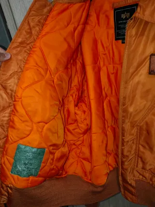 Chaqueta Alpha Industries CW45P Naranja