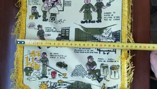 Banderín vintage Recuerdo del Servicio Militar