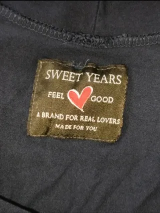 Abito Sweet Years blu con mezze borchie