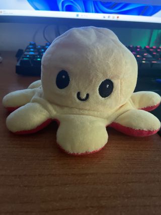 Peluche Pulpo Reversible
