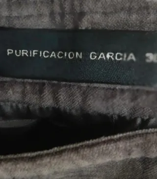 Falda de Pana/Terciopelo Purificación García