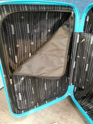 Maleta Wittchen Mediana Rígida Azul