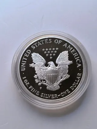 Onza Plata Eagle Proof 1995