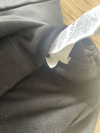 Felpa Nike nera con cerniera