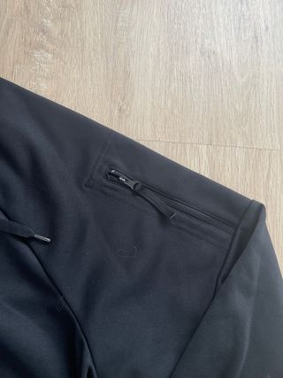 Felpa Nike nera con cerniera