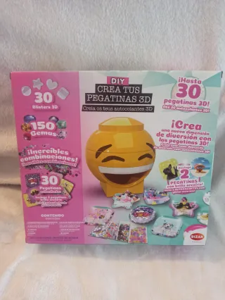 Kit Crea Tus Pegatinas 3D Bizak