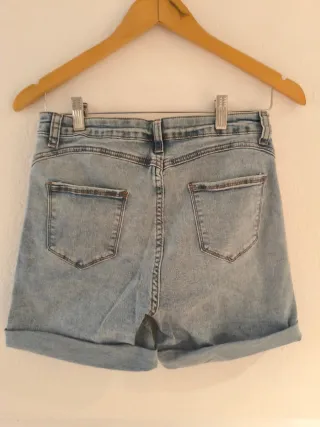 Pantalón corto vaquero mujer